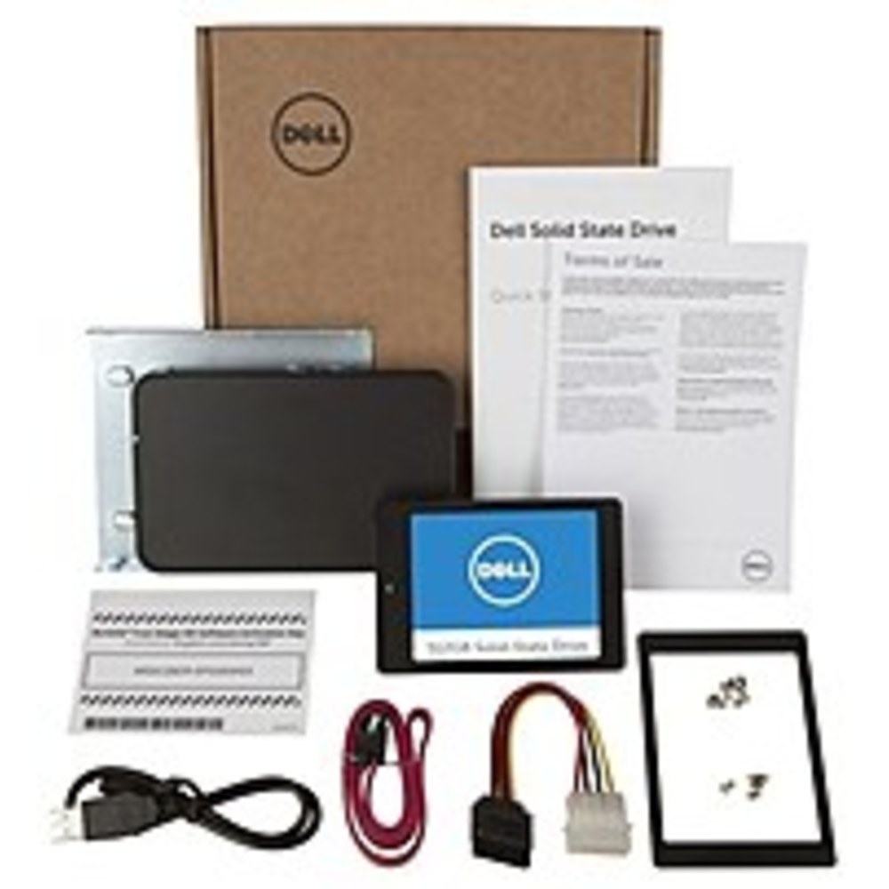 Dell SNP110SK/512G 512 GB 2.5-Inch 6 Gbps SATA Internal SSD Upgrade Kit for Desktops and Notebooks Dell SNP110SK/512G 512 GB 2.5-Inch 6 Gbps SATA Internal SSD Upgrade Kit for Desktops and Notebooks