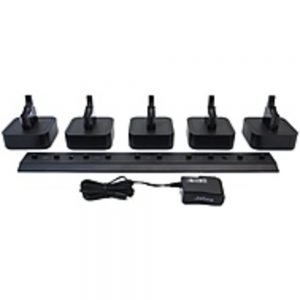 GN Netcom Pro 9400 Series 14207-15 5 Unit Headset Charger Stand for Jabra PRO 9460