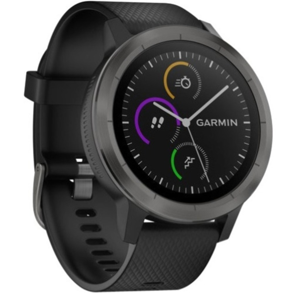 Garmin Vivoactive 3 010-01769-11 GPS Smart Watch - Heart Rate Monitor - Black