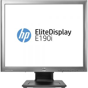 HP 19 ELite E190i 1280x1024 VGA DVI-D DisplayPort USB Ultra Slim LED LCD Black Monitor 734094-001