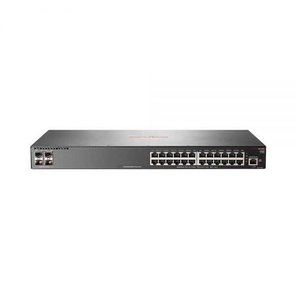HP Aruba 2930F 24G 24-Ports 4x SFP+ 1U Rack Managed Switch JL253A#ABA