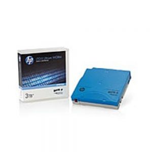 HP C7975W LTO-5 Ultrium 3 TB WORM Custom Labeled Data Cartridge - 1.5 TB - Light Blue