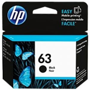 HP F6U62AN140 63 Original Ink Cartridge - Black
