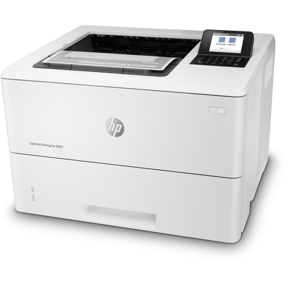 HP LaserJet Enterprise M507n Mono USB LAN Laser Printer 1PV86A#BGJ (Unused) HP LaserJet Enterprise M507n Mono USB LAN Laser Printer 1PV86A#BGJ (Unused)