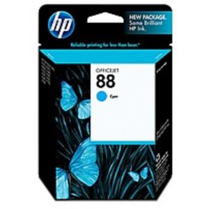 HP Officejet C9386AN 88 Ink Cartridge - 860 Pages - Cyan