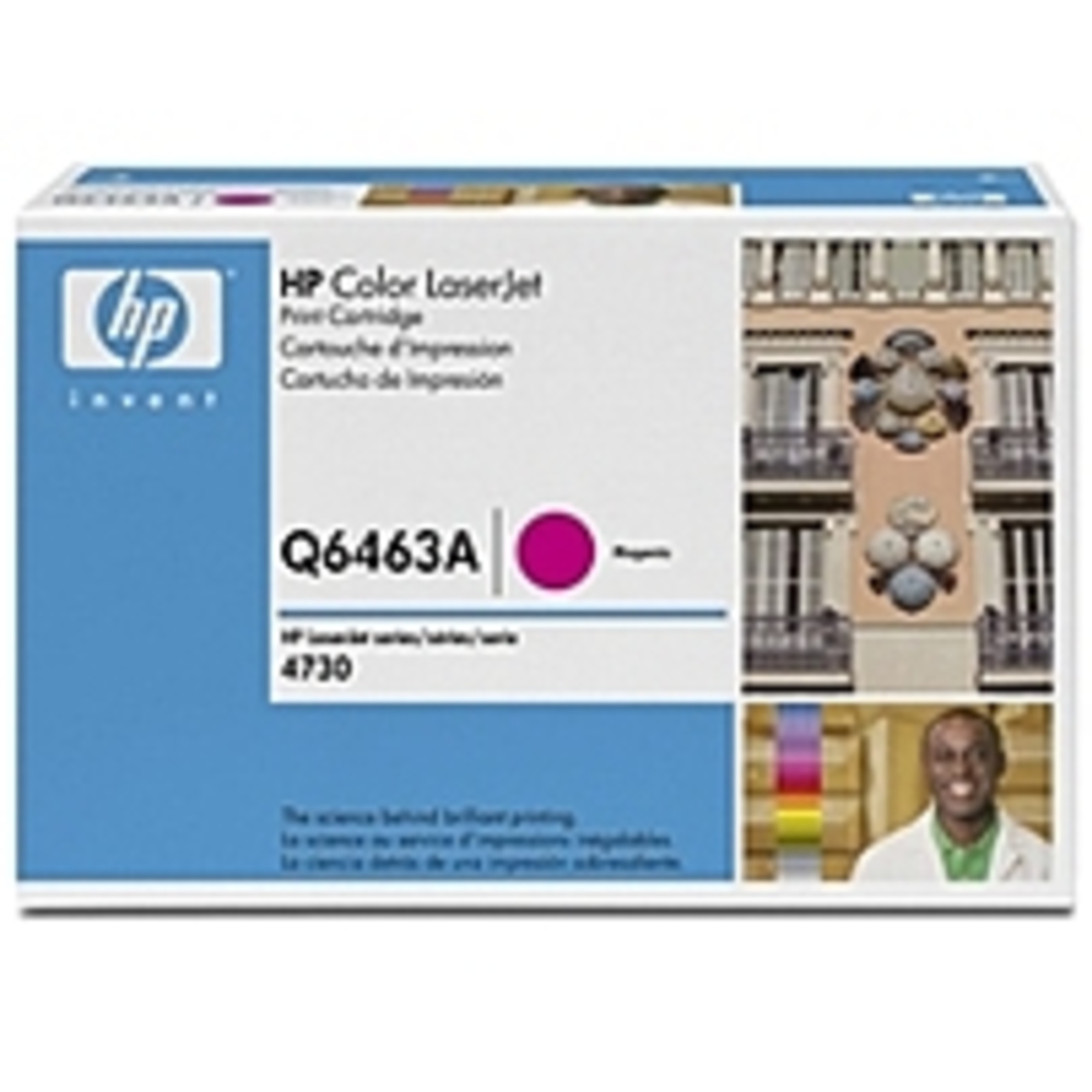 HP Q6463A Print Cartridge for Color LaserJet 4730mfp Series - Magenta HP Q6463A Print Cartridge for Color LaserJet 4730mfp Series - Magenta