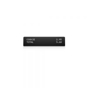 HP Retail Integrated 2x20 Display White 3GS18AA