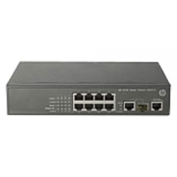 HPE 3100-8 v2 SI Ethernet Switch - 8 Ports - Manageable - 2 Layer Supported - Rack-mountable