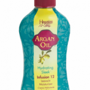 Hawaiian Silky Argan Oil Hydrating Sleek Infusion 12 Leave-In Moisturizer 8oz