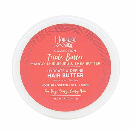 Hawaiian Silky Mango and Murumuru Butter Hair Butter 4 oz Hawaiian Silky Mango and Murumuru Butter Hair Butter 4 oz