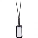 Icat Dri Cat Underwater Case Apple iPhone Smartphone - Black - Water Proof - Silicone - Lanyard Strap