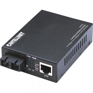 Intellinet Network Solutions Fast Ethernet RJ45 to SC