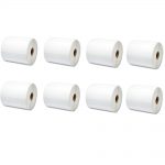 Intermec Duratherm III 4x1 DT BarCode Label Pack of 8 E15534