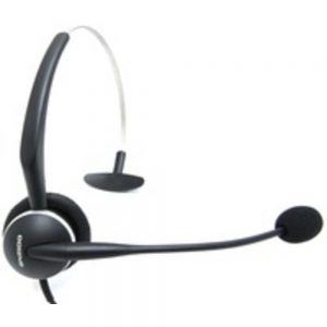 Jabra 2104-820-105 GN2124 Monaural 4-in-1 Wearing Style Flex Boom Noise Canceling Headset - Semi-Open - Wired