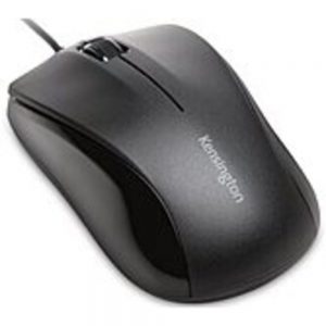 Kensington K74531WW Mouse for Life USB Three-Button Mouse - Optical - Cable - Black - 1 Pack - USB - 1000 dpi - Scroll Wheel - 3 Button(s) - Symmetrical