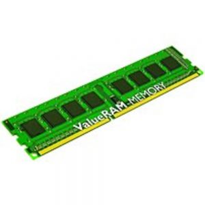 Kingston ValueRAM 4GB DDR3 SDRAM Memory Module - For Workstation - 4 GB (1 x 4 GB) - DDR3-1333/PC3-10600 DDR3 SDRAM - CL9 - 1.50 V - ECC - Registered - 240-pin - DIMM