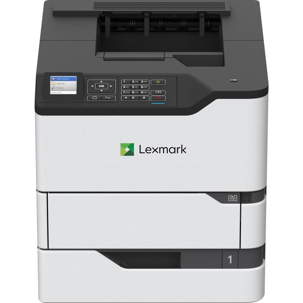 Lexmark B2865dw Laser Printer - Monochrome - 65 ppm Mono - 1200 x 1200 dpi Print - Automatic Duplex Print - 650 Sheets Input - Wireless LAN Lexmark B2865dw Laser Printer - Monochrome - 65 ppm Mono - 1200 x 1200 dpi Print - Automatic Duplex Print - 650 Sheets Input - Wireless LAN