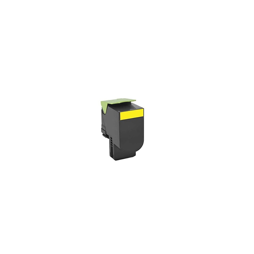 Lexmark Genuine Yellow Toner Cartridge 2K Yield 80C0S40 Lexmark Genuine Yellow Toner Cartridge 2K Yield 80C0S40