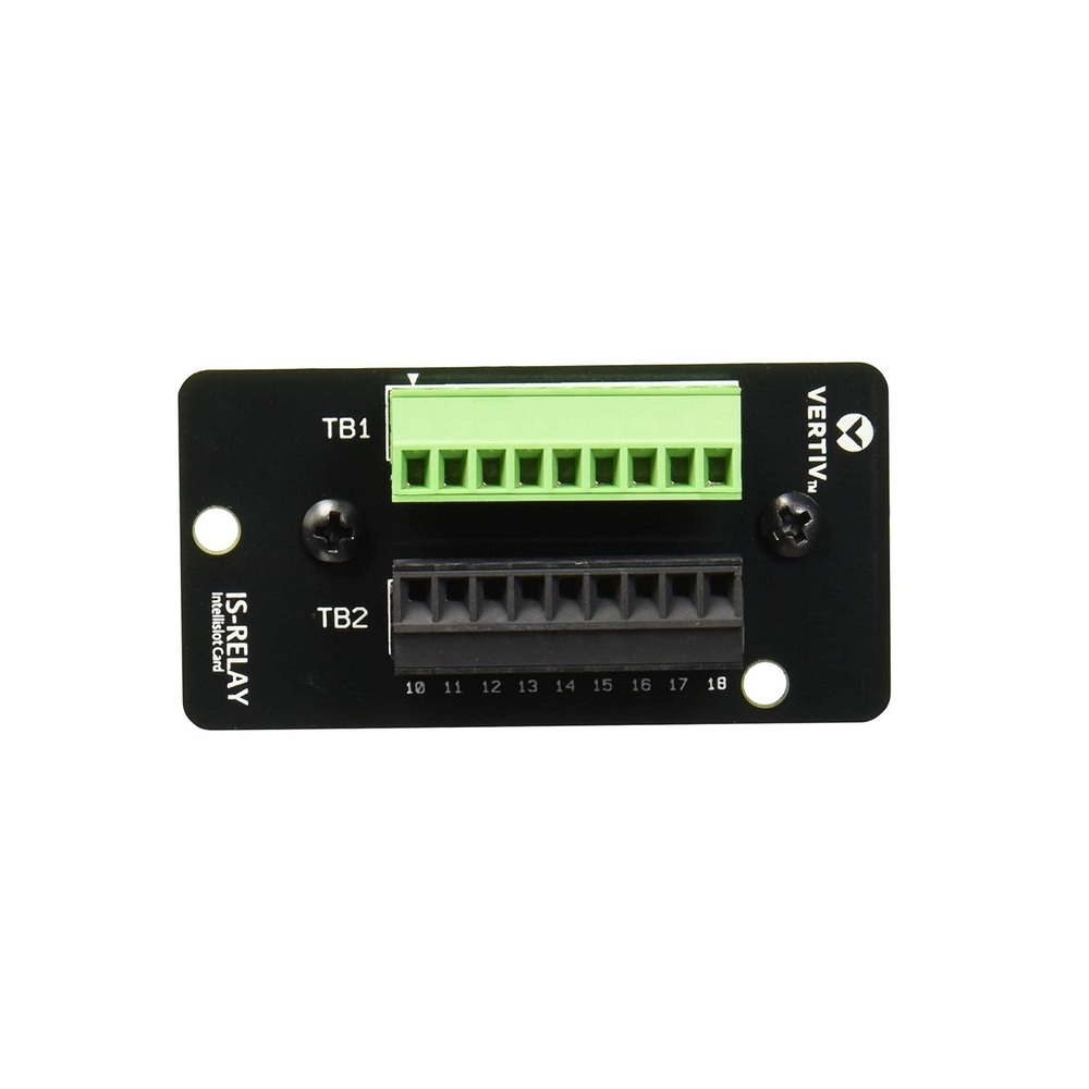 Liebert Remote Management Adapter IS-RELAY Liebert Remote Management Adapter IS-RELAY