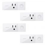 Linksys F7C063-4PK-BDL Mini Smart Plug - 4-Pack - White