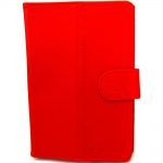 Linsay REDC-7 7-Inch Portfolio Leather Blended Case - Red