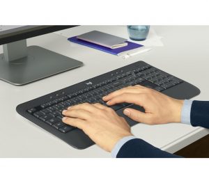 Logitech MK540 Wireless Keyboard Mouse Combo - USB Wireless RF Keyboard - Image 3