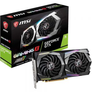 MSI GeForce GTX 1660 Ti GTX1660-X6G Graphics Card - 6 GB GDDR6 - 12 Gbps - 1536 CUDA Cores- PCI Express 3.0 x16