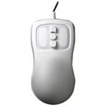 Man and Machine Petite Mouse - Optical - Cable - White - USB - Scroll Button - 5 Button(s)