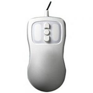 Man and Machine Petite Mouse - Optical - Cable - White - USB - Scroll Button - 5 Button(s)