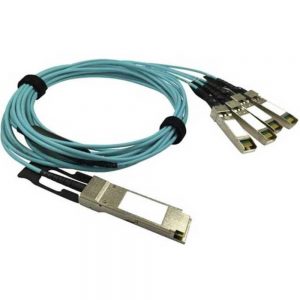 Mellanox Technologies MFA7A50-C005 16.4 Feet Direct Attach Fiber Optic Cable - QSFP28 to 4 x SFP28