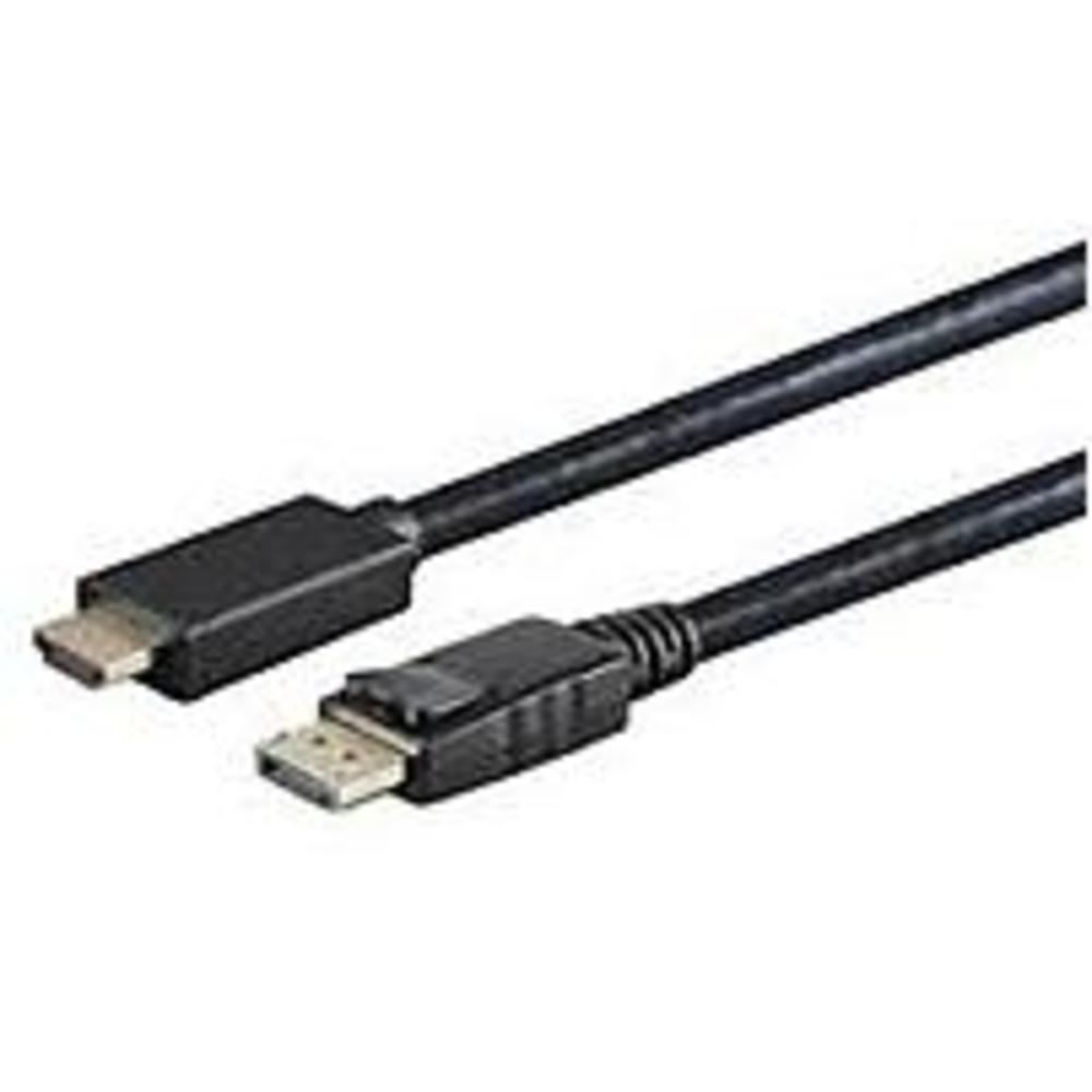 Monoprice 889028043370 6 Feet DisplayPort 1.1 to HDTV Cable - Black Monoprice 889028043370 6 Feet DisplayPort 1.1 to HDTV Cable - Black