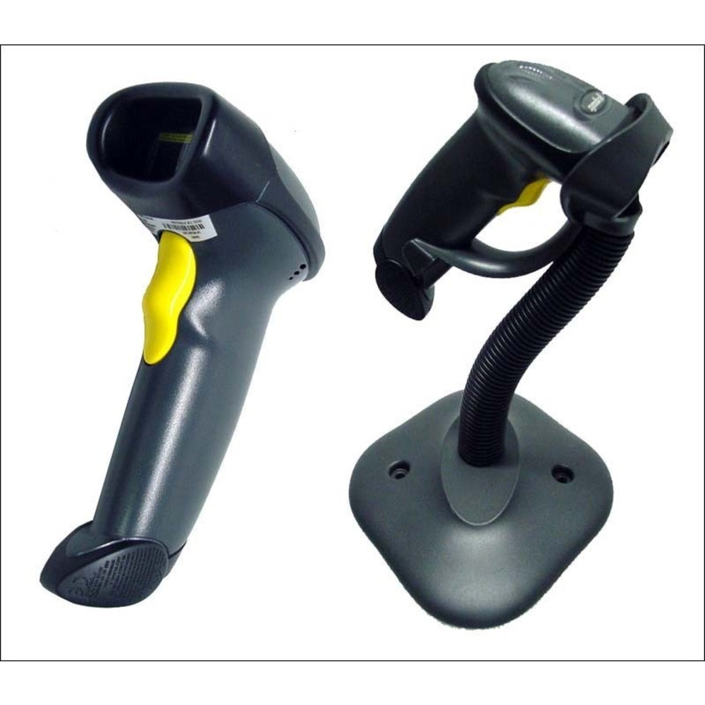 Motorola Symbol LS 2208 BarCode Scanner HandHeld 100 Scanner With Stand RS-232 LS2208-7AZR0100DR Motorola Symbol LS 2208 BarCode Scanner HandHeld 100 Scanner With Stand RS-232 LS2208-7AZR0100DR