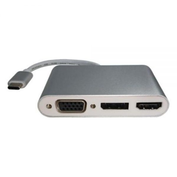 PCT International UHP311V USB Type-C Video Adapter - Gray