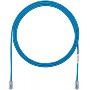 Panduit Cat.5e UTP Patch Network Cable - 7 ft Category 5e Network Cable for Network Device - First End: 1 x RJ-45 Male Network - Second End: 1 x RJ-45 Male Network - Patch Cable - 28 AWG - Blue - 1 Pack
