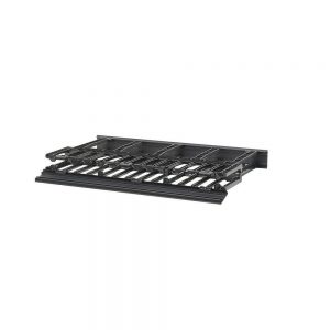 Panduit NM1 Dual Sided Horizontal Cable Manager Panel Black NM1