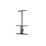 Peerless Antimicrobial Ceiling Mount With Universal Adapter Plate For 32-90 PLCM-UNL-CP-AB