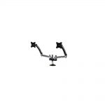 Peerless LCT620AD-G Dual Monitor Arm Flat Panel Display 19 To 30 Black