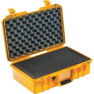 Pelican Air 1485 Compact Hand-Carry Case With Foam Yellow 014850-0000-240 (Retail Unused Open Box)