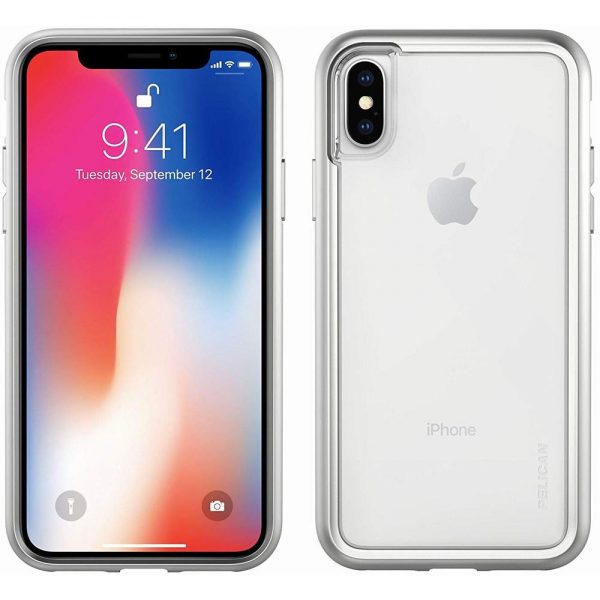 Pelican C37100000ACLMS Adventurer Protective Case for iPhone X - Clear