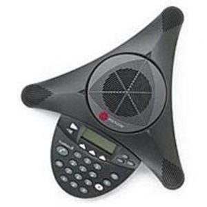 Polycom SoundStation2 2200-16000-001 Conference Phone with Caller ID - LCD Display - 1 x RJ-11