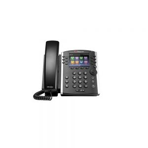 Polycom VVX 411 12-Line IP PoE Phone HD Voice 2200-48450-025