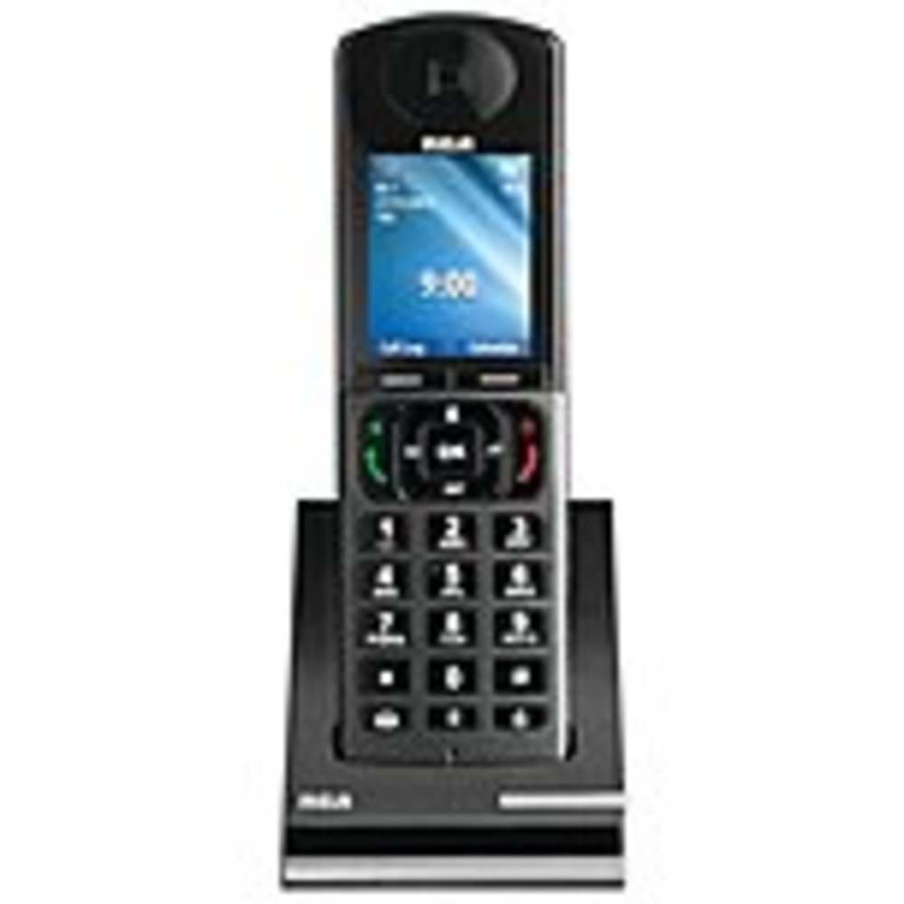 RCA 6-Line DECT Accessory Handset - Desktop - Black RCA 6-Line DECT Accessory Handset - Desktop - Black