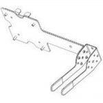 Rubbermaid Healthcare 1782682 Mounting Bracket for Corded Scanners