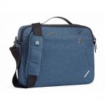 STM Bags STM-117-185M-02 Myth Fleece-Lined Brief Case with Removable Strap for 13 Inch Laptop - Slate Blue