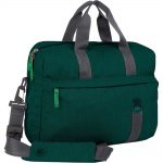 STM Goods Judge Messenger Bag - Fits Up To 15 Laptop - Botanical Green - Impact Resistant Interior - Polyester