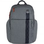 STM Goods Kings Backpack - Fits Up To 15 Laptop - Tornado Grey - Impact Resistant - Polyester - Shoulder Strap - 18.7 Height x 11.8 Width x 6.7 Depth