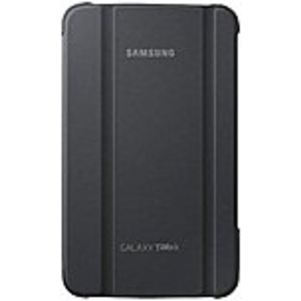 Samsung Carrying Case (Book Fold) for 7 Tablet - Gray - Synthetic Leather Samsung Carrying Case (Book Fold) for 7 Tablet - Gray - Synthetic Leather