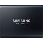 Samsung T5 MU-PA1T0B/AM 1 TB Solid State Drive - 2.5 Drive - External - Portable - USB 3.1 - 540 MB/s Maximum Read Transfer Rate - 515 MB/s Maximum Write Transfer Rate - Black - 256-bit Encryption Standard