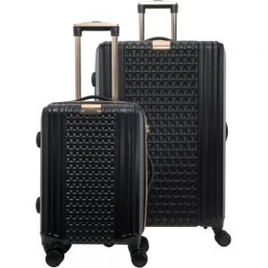 Sandy Lisa St. Tropez Travel/Luggage Case (Roller) Travel Essential - Black