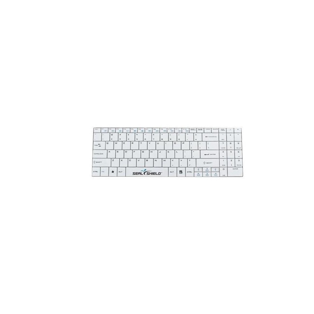 Seal Shield Clean Wipe Waterproof USB Keyboard White SSKSV099UK Seal Shield Clean Wipe Waterproof USB Keyboard White SSKSV099UK